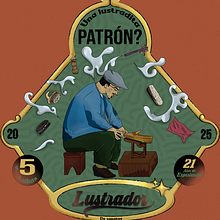 Lustrador de zapatos. Projekt z dziedziny Trad, c, jna ilustracja, Ilustracja c, frowa i Grafika wektorowa użytkownika Daniel Castro - 11.06.2025