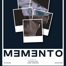 POSTER MEMENTO . Un progetto di Design di Percy Alexander Becerra Galvez - 11.06.2025