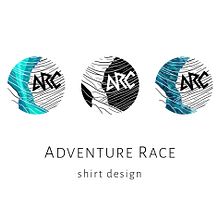 Adventure race shirt design. Digital Illustration, and Graphic Design project by Marija - 06.11.2025