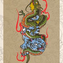 Trigon . Digital Illustration, Drawing, and Tattoo Design project by hugosanchezcoraza2 - 06.12.2025