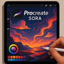 Is It Still Worth Learning Procreate in the Age of AI?. Projekt z dziedziny Trad, c, jna ilustracja, Ilustracja c, frowa,  R, sunek, Sztuczna Inteligencja, Malarstwo c, frowe, R, sunek c, frow, Marketing c, frow,  Malarstwo, Malarstwo olejowe, R, sunek realist, czn, Portret i Malowanie akwarelą użytkownika Rod Lovell - 12.06.2025