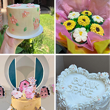 Proyecto final. Baking, Buttercream, Edible Art, Food St, ling, Cake Decorating, Cake Design, Cupcakes, DIY, and Sugar Flowers project by Andrea Del Carmen Flores Soto - 06.12.2025