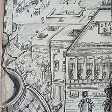 Scorcio Fantastico di Napoli . Traditional illustration, Drawing & Ink Illustration project by Michela M - 06.13.2025