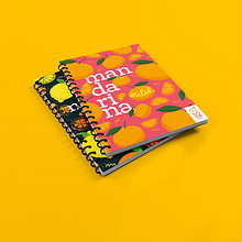 Cuadernos Cítricas. Traditional illustration, and Graphic Design project by Milagros Grández - 06.14.2025