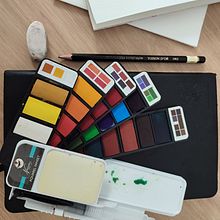 Mancha creativa. Traditional illustration, Fine Arts, and Painting project by aureastorearg - 06.14.2025