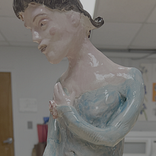 Frankenstein Girl. Arts, Crafts, and Ceramics project by Noelia - 06.15.2025