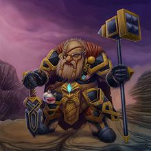 Enano capitan de la guardia. Digital Illustration, Character Design, Digital Drawing, Digital Painting, Video Games, and Concept Art project by 4reyesilustraciones - 06.15.2025