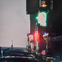 Ville Cyberpunk de nuit. 3D, 3D Animation, Animation, Art Direction, Game Design, and Video Games project by Raphaël Bouillon - 06.15.2025