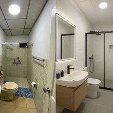 Remodelación de baño. Un progetto di Architettura, Interior design e Progettazione dello spazio di Noriel Tello - 15.06.2025