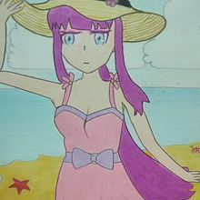 Dibujo de Hifumi. Traditional illustration, and Drawing project by Marco Uriel - 06.16.2025