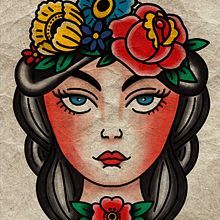FLOW-ERS. Digital Illustration, Drawing, and Tattoo Design project by anjidca1997 - 06.16.2025