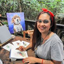 Creación de ilustraciones para crear productos . Traditional illustration, Arts, and Crafts project by Hei Salas - 06.17.2025
