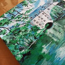 Le Grand Moulin d'Artannes sur Indre, France. Painting project by Fanny Cail - 06.17.2025