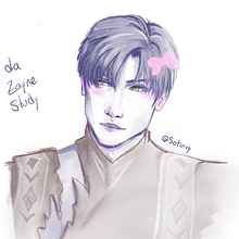 Zayne. Drawing project by mariachquinoz - 06.17.2025