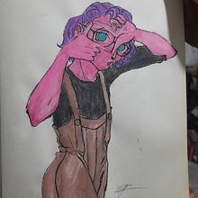 Una de las personas q me inspira a dibujar es SHINON un artista creador de contenido:). Drawing, Painting, and Character Design project by Erick - 06.18.2025