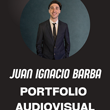 Portfolio Juan Ignacio Barba. Communication, Social Media, Film, Video, TV, Video, Filmmaking, Video Editing, Script, Audiovisual Post-production, Social Media Design, TV, and Audiovisual Production project by Juan Ignacio Barba - 06.18.2025