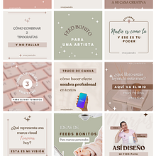 De la Idea al feed. Digital Design, Graphic Design, Instagram, Marketing, and Social Media project by Marjorie Arévalo - 06.18.2025