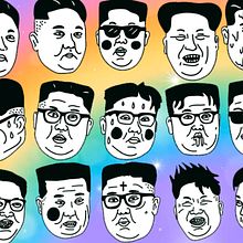 KimJong Un. T, and pograph project by woodcutter Manero - 06.19.2025