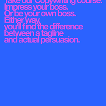 Copywriting for Copywriters ad.. Advertising, Communication, Cop, writing, Stor, and telling project by Tanya Malik - 06.19.2025