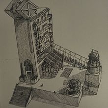 Projet final. Projekt z dziedziny  R, sunek architektoniczn,  R, sunek, Trad, c, jna ilustracja,  R, sunek atramentem i  Sztuki piękne użytkownika faltahom - 19.06.2025