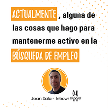 Alguna de las cosas que hago para mantenerme activo en la busqueda de empleo. Digital Illustration, Graphic Design, Creativit, and Social Media project by Joan Sala - 06.19.2025