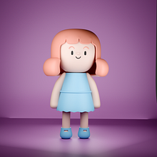 Criação de Personagem - Nina. 3D Modeling, Character Design, Digital Illustration, Traditional illustration, and Manga project by akarolcorreia - 06.20.2025