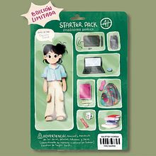 Starter Pack Dani Daza. Digital Illustration project by Daniela Daza - 06.20.2025