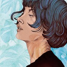 Ilustración Procreate. Een project van  Portrettekening y Digitale illustratie van Paulina Gutierrez Paravic - 21.06.2025