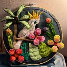Progetto del corso. Embroider, and Textile Design project by Ilaria Neri - 06.21.2025