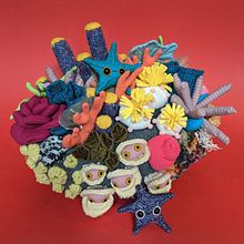 Reef of creatures. Arts, Crafts, Character Design, Fiber Arts, Sewing, Sculpture, Art To, and s project by Kami Goertz - 06.23.2025