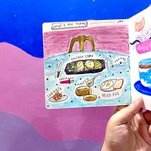 Illustrated Life Journaling. Fine Arts, Sketching, Creativit, Drawing, Sketchbook, and Mindfulness project by bia_fairy26 - 06.23.2025