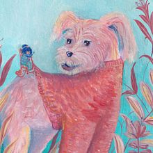 Para Nunito. Creativit, Drawing, Artistic Drawing, Traditional illustration, and Gouache Painting project by Alejandra Fuentes - 06.24.2025