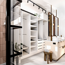 Baño principal. Retail Design, Decoration, Interior Architecture, Interior Decoration & Interior Design project by Isabel Sierra - 06.24.2025