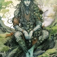 El viaje de Cernunnos. Creative Writing, Creativit, Narrative, Stor, telling, and Writing project by Karina Palacios Gajardo - 06.25.2025