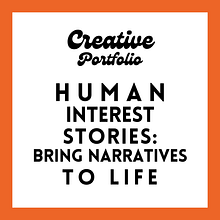 Human Interest Stories Profile Outline. Creative Writing, Narrative, and Non-Fiction Writing project by Shawn Day - 06.25.2025