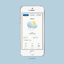 Iconografia para previsão do clima. Graphic Design, Product Design, Vector Illustration, UX / UI, and Design project by Letícia Santana - 06.25.2025