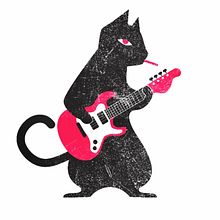 Gato punk . Un progetto di Disegno, Social media, Illustrazione tradizionale e Illustrazione vettoriale di danielcurtys - 26.06.2025