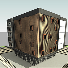 Multifamiliar paramétrico - Revit . Un progetto di 3D, Architettura, Architettura digitale, Architettura d'interni, Modellazione 3D e ArchVIZ di Kevin Rodriguez - 26.06.2025