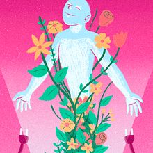 Luz da Vida em Humanos e Plantas. Un progetto di Design editoriale, Illustrazione editoriale, Illustrazione tradizionale e Illustrazione digitale di Diego Corrêa - 26.06.2025