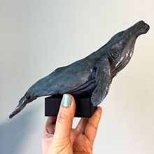 How to Sculpt a Whale with Air-Dry Clay. Un progetto di Scultura di Samira Khorshidi - 26.06.2025