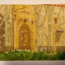 Plaza Godínez. Un progetto di Pittura ad acquerello e Street Art di topkapi2003 - 27.06.2025
