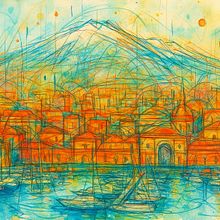 Catania, My Love!. Projekt z dziedziny  R i sunek użytkownika Anna Toscano - 27.06.2025