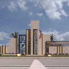 Military Memorial Design – Mutah University. Un proyecto de Arquitectura y Visualización arquitectónica de Osayd Adayleh - 27.06.2025