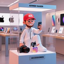 Designing 3D statues for content creators – in a realistic and professional style. 3D Character Design project by ahmedboyka190 - 06.29.2025