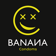 Imagotipo Banana Condoms. Br, ing e Identidade, Design, Design gráfico, Design de logotipo, e Desenho tipográfico projeto de jota_ro - 29.06.2025
