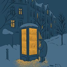 Più forte della neve. Ilustração digital projeto de brigy - 29.06.2025