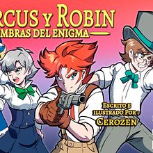 Marcus y Robín Sombras del Enigma. Comic, Desenho digital, Ilustração digital, Desenho, Ilustração tradicional, Mangá, e Narrativa projeto de Neko Cerozen - 29.06.2025