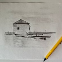 The Shoal Tower. Un proyecto de Dibujo e Ilustración tradicional de Thiago Ranzatti - 30.06.2025
