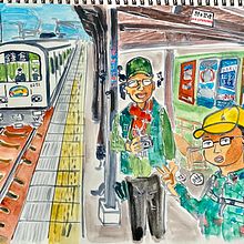 Kamakura Memory. Esboçado, Criatividade, Desenho, Ilustração tradicional, Pintura em aquarela, e Sketchbook projeto de tsaiming1978 - 30.06.2025