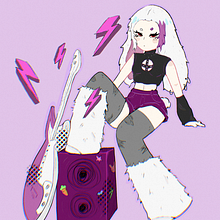 Proyecto Final Creación de Personaje Manga Con estilo Urbano Ein Projekt aus dem Bereich Design von Figuren, Digitale Zeichnung, Digitale Illustration, Traditionelle Illustration und Manga von Paulina Sousa - 30.06.2025